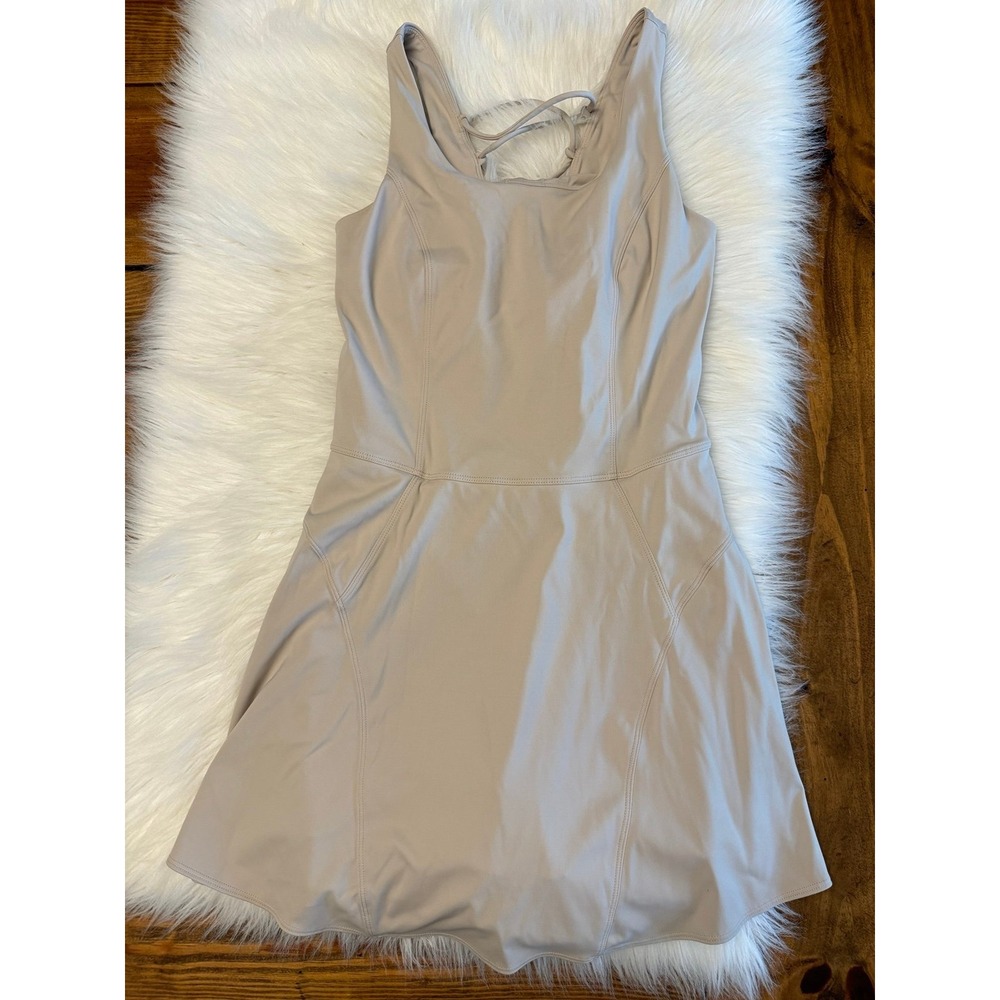 Joy‎ Lab athletic dress built in shorts lace back size small EUC